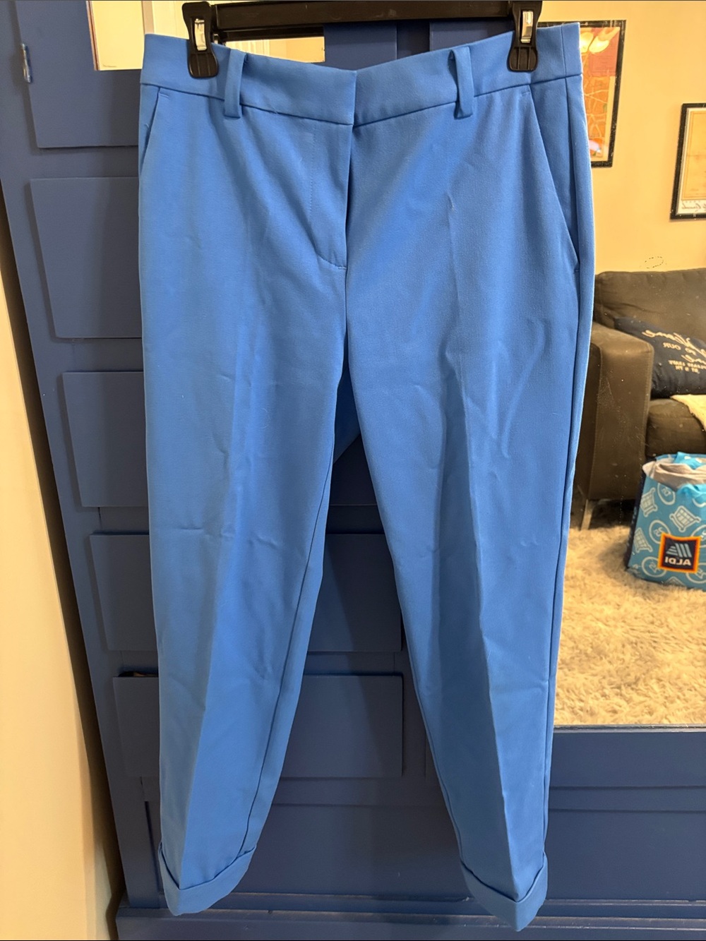 Loft Blue Tailored Dress Pants - Sz 4